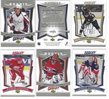 2007-08 Upper Deck MVP Hockey base cards - FREE Shipping! Volume Pricing!