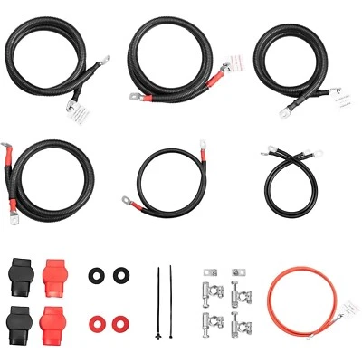 Kit de cables de batería diésel 7,3 L para Ford 99-03 Superduty F250/F350/Excursion Foto 1 de 4
