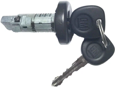 NEW GM OEM Ignition Key Lock Cylinder Switch W/2 GM OEM Circle Plus Chip Keys - Image 1 of 3