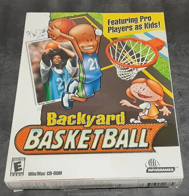 Backyard Basketball by Infogrames NEW in Big Box PC Windows Mac 2001 - Image 1 of 2
