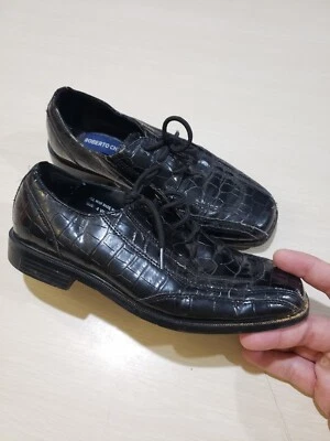 Roberto Chillini Dress Shoes Boys Sz 4 W (see condition) - Image 1 of 4