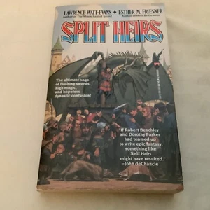 Split Heirs by Esther M. Friesner and Lawrence Watt-Evans (1994 PB) - LIKE NEW!! - Imagen 1 de 4