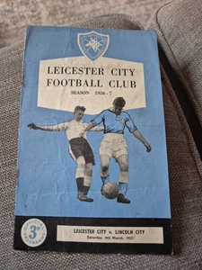 1957 Leicester City v Lincoln City - Picture 1 of 2
