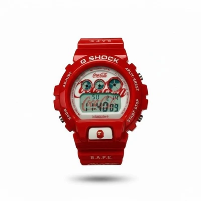 CASIO G-SHOCK DW-6900 ROJO Coca Cola x 8ape ESTILO LIMITADO COLOR RARO BEST SELLER Foto 1 de 4