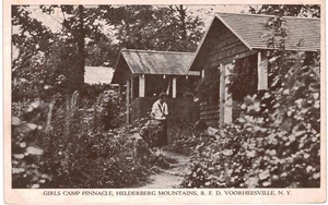 Voorheesville Helderberg Girls Camp Pinnacle 1910 NY - Picture 1 of 2
