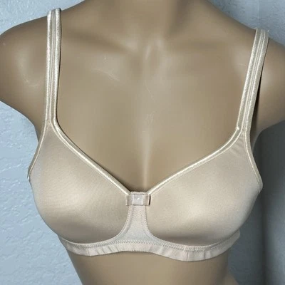 Anita Post Mastectomy Seamless 32AA Lightly Padded Bra Tonya Wireless Beige - Image 1 of 4