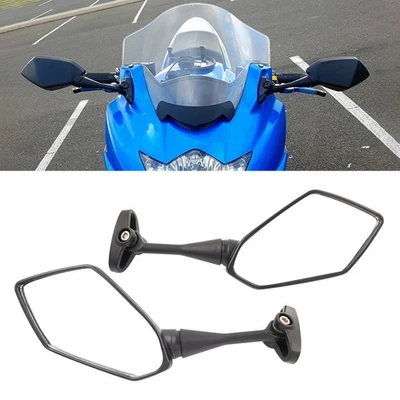 Motorcycle Pair Rear View Side Mirrors For HYOSUNG GT125R GT250R GT650R GT650S Foto 1 de 4