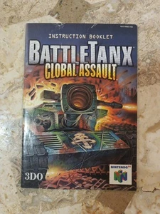Manual Instruction Book BATTLETANX GLOBAL ASSAULT✨Nintendo 64 N64➡️ B2G1 DISCONT - Picture 1 of 5