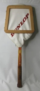 Vintage Dunlop Maxply Fort Holz Tennisschläger M4 mit Abdeckung & Pressrahmen England - Bild 1 von 22