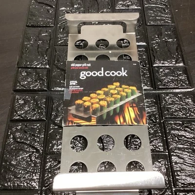 Good Cook Barbeque Chili Pepper Roasting Grill Rack 20 peppers - Image 1 of 4
