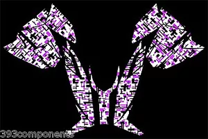 Arctic Cat ProClimb ProCross Pro Climb Pro Cross Graphics Decal Digital Camo Pu - Foto 1 di 1