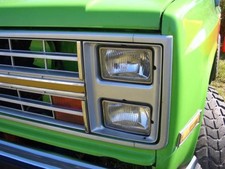4x FANALI NUOVO h4 Chevrolet Suburban GMC 80-88 potenziamento certificazione e top