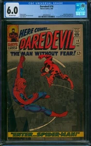 DAREDEVIL #16 🌟 CGC 6.0 🌟 1st Masked Marauder! Spider-Man Marvel Comic 1966 - Bild 1 von 2