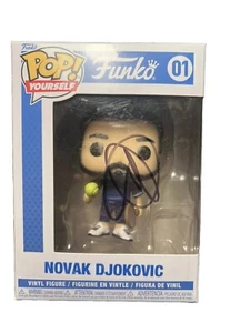 Novak Djokovic Signed Funko Pop RARE JSA COA Authenticated - Picture 1 of 5