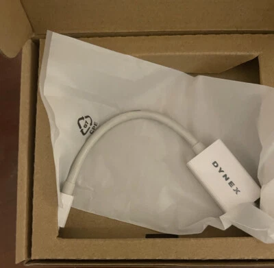 Dynex- Mini DisplayPort-to-HDMI Adapter - White By Dynex - Image 1 of 4