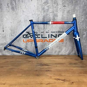 Low Mile! 2018 Officina Battaglin Power+ Disc Medium 54cm Columbus HSS Frameset - Picture 1 of 13