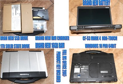 PANASONIC CF-53 MK4🔹i5-4310M@2.0GHz✔️NUEVO16GB✔️NUEVO 1TBSSD✔️NEWBATTERY✔️WIN10P64B Foto 1 de 4