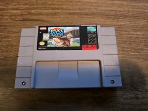 BASS Masters Classic (Super Nintendo, 1995) Cartridge Only - Picture 1 of 2