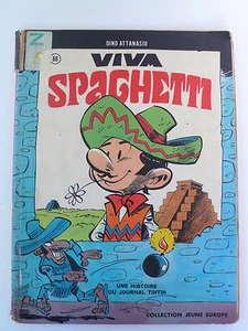 VIVA SPAGHETTI ATTANASIO EO 1973 JEUNE EUROPE (88) BROCHÉ MAUVAIS ÉTAT - Imagen 1 de 4