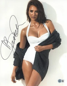 Lo último Sexy Jessica Alba Firmada 11x14 Foto Autógrafo Auténtico Beckett - Imagen 1 de 1