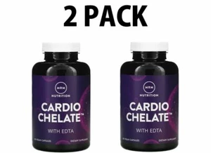 MRM, 2 PACK, Cardio Chelate with EDTA, 180 Vegan Capsules each (360 total!) - Picture 1 of 3