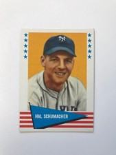 1961 FLEER HAL SCHUMACHER # 137 BASEBALL CARD* NEAR MINT / MINT*AGG CARDS*