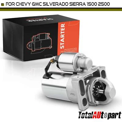 Starter Motor for Chevrolet Silverado 1500 HD Suburban 2500 GMC 1.6KW 12V CW 11T - Image 1 of 4
