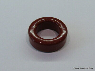 T106-2 Red Ferrite Ring Toroid. MICROMETALS. Trusted UK Seller - Fast Dispatch. • 3.39£