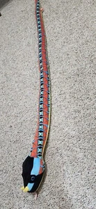 Wild Republic gehörnte Schlange Stofftier Plüsch Viper Reptil mehrfarbig 52 Zoll - Bild 1 von 6