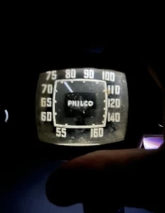 1930’s Philco Radio Control Head Aluminum Alloy Unit w Light & Cables Large Post - Picture 1 of 22