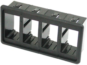 Panel de interruptor de montaje tipo Carling Contura VMM VME 4 interruptor basculante ARB CAR - Imagen 1 de 4