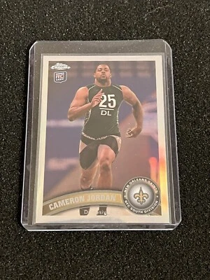 Cameron Jordan 2011 Topps Chrome Refractor Rookie #39 Saints - Image 1 of 2