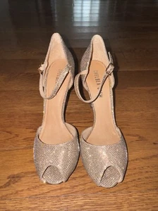 Chelsea-Crew Lulu Gold-Fab Size 38 - Picture 1 of 4