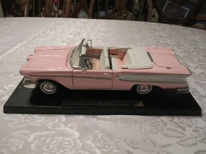 Road Legends 1958 Ford Edsel Citation Pink Convertible 1:18 Diecast Model Car - Picture 1 of 6