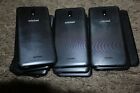 (Lot Of 13) Cricket Radiant Core Black U304aa Cell Phones -Cracked