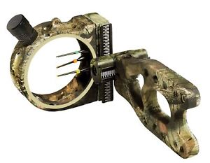 PSE Aries 3-Pin Sight with .029 High Quality Fiber Optic Pins - Camo