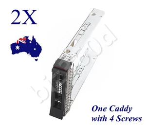 2pcs 2.5in Hard Drive Caddy Tray for IBM Thinksystem ST550 SR550 SR650 SR850 AU - Picture 1 of 11