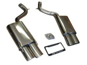 Fits Mercedes Benz W220 S430 S500 S55 S600 98-05 T304 Axle Back Exhaust Systems  - Picture 1 of 9