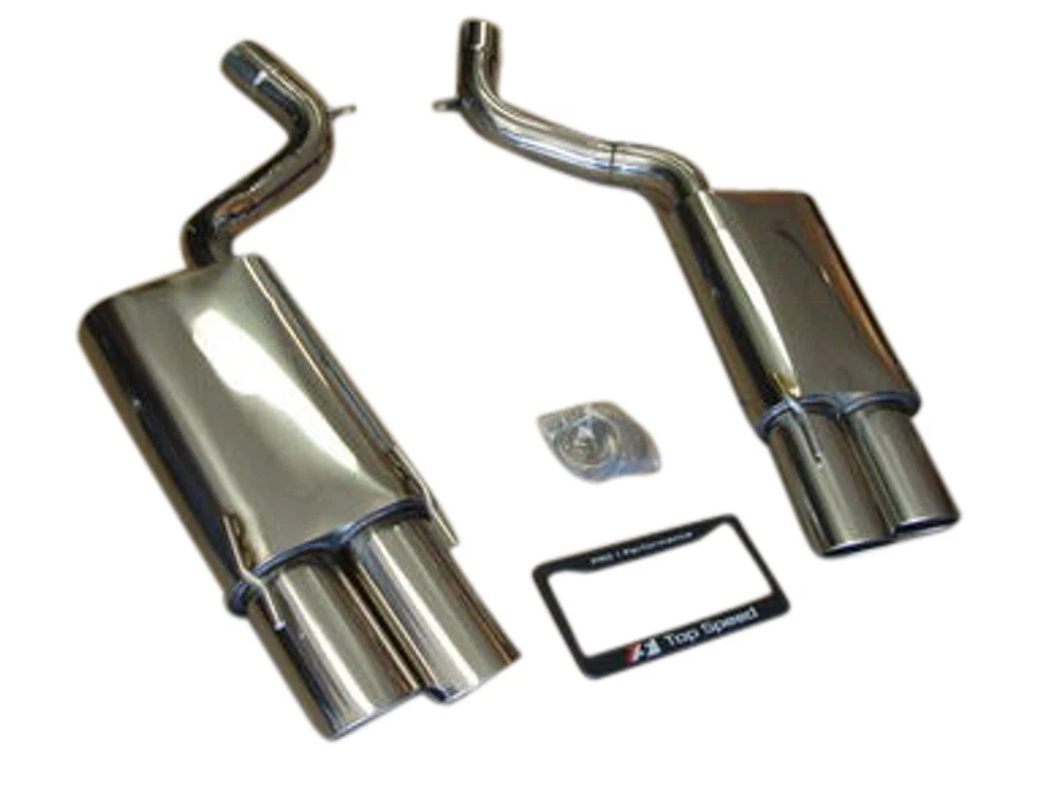 Fits Mercedes Benz W220 S430 S500 S55 S600 98-05 T304 Axle Back Exhaust Systems  - Image 1 of 4