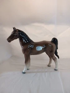 Stafford BLUE RIBBON Collectors Horse Equine Figurine Country Animal Farm Coral - Picture 1 of 12