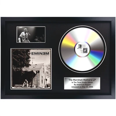 Eminem – The Marshall Mathers LP / Memorabilia / Souvenir in black frame / rep - Image 1 of 4