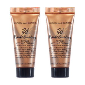 Bumble and Bumble Bond Building Repair Styling Cream 0.5oz/15ml TRAVEL X 2