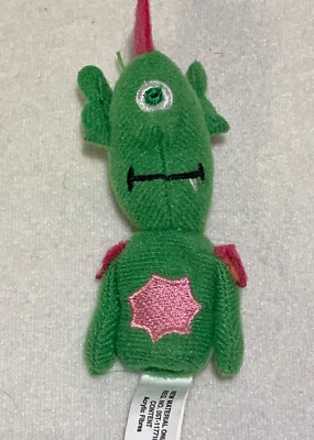 Bick's Pickle Finger Puppet One Eyed Alien Advertising Plush Toy  Pencil Topper - Image 1 of 4