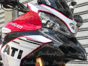 DUCATI MULTISTRADA GRAPHIC KIT DECALS CORSE RED (2009 - 2013) - Picture 1 of 18