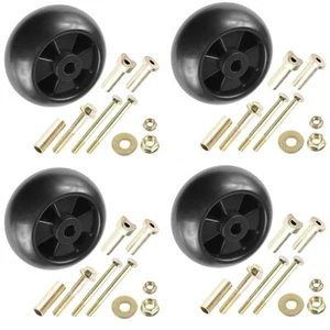 4 Deck Wheel Kit fits John Deere 160 165 SX95 SRX95 38" LTR180 AM116299 AM133602 - Picture 1 of 5