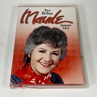 Juego de DVD Maude Temporadas 5 y 6 Seis Discos Bea Arthur Serie de Comedia Años 70 Raro Foto 1 de 4