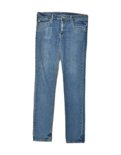 CHEAP MONDAY Womens Slim Jeans W34 L34 Blue Cotton RC05
