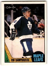 1987-88 O-Pee-Chee Vincent Damphousse Rookie #243 B Toronto Maple Leafs