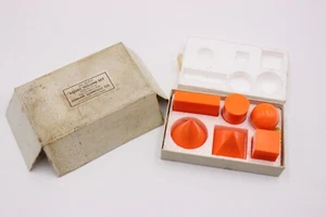 Edmund Scientific Co. True Equal Volume Geometric Solids Set # 60,250 - Picture 1 of 7