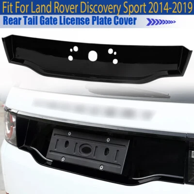 Глянцевый черный задний отделочный чехол для номерного знака Land Rover Discovery Sport 15 ~ 19 - Изображение 1 из 4